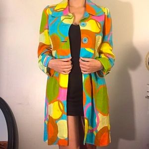 3 Sisters Polka Dot Coat